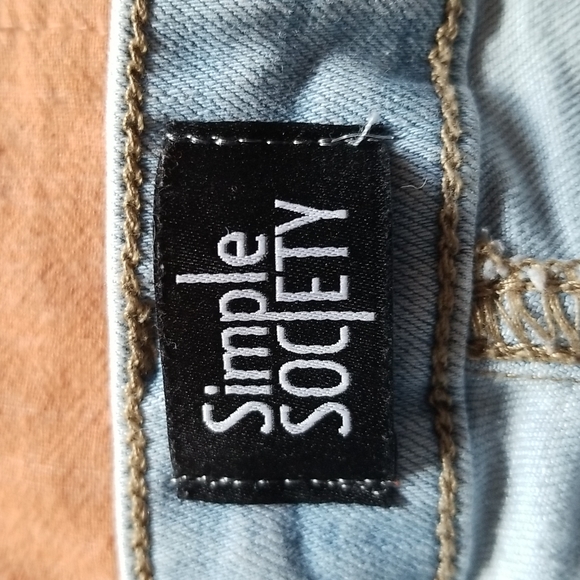 Simple Society Ripped Shorts - Picture 4 of 5